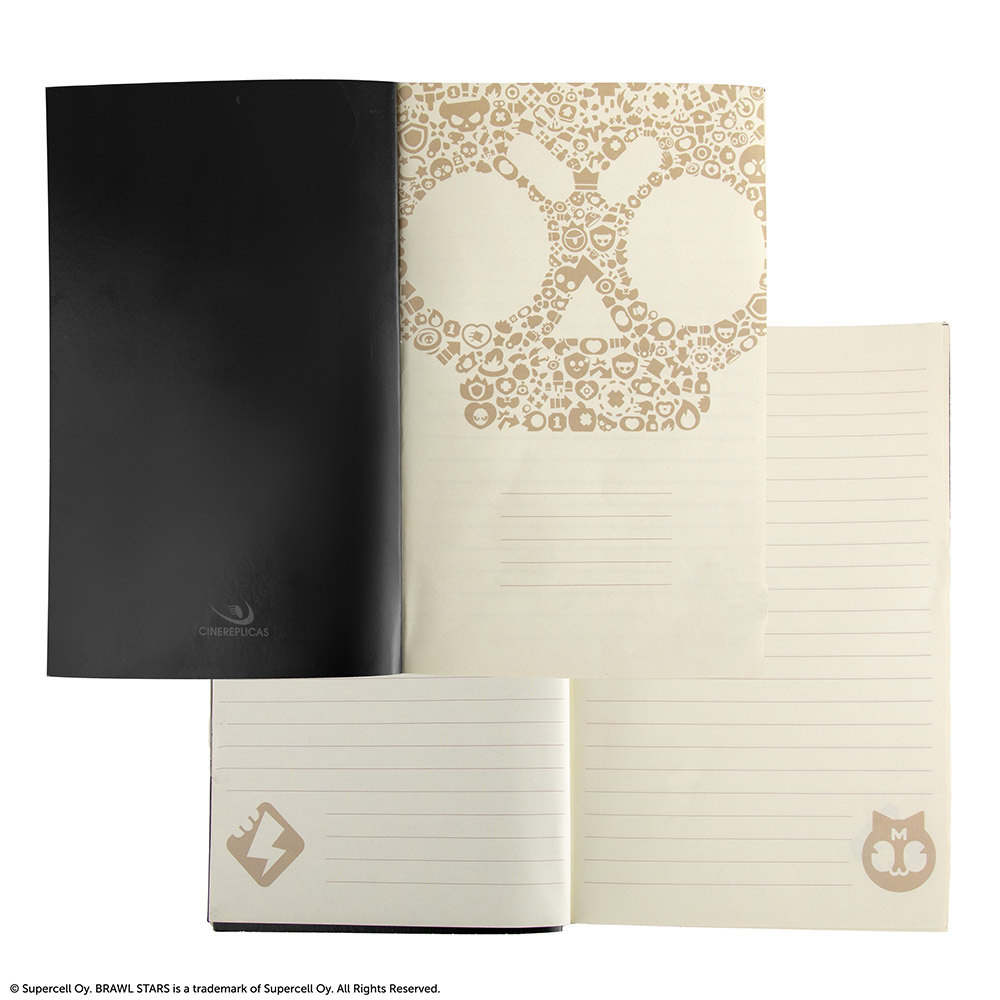 Premium Soft cover PU Notebook A5 BRAWL STARS Kit