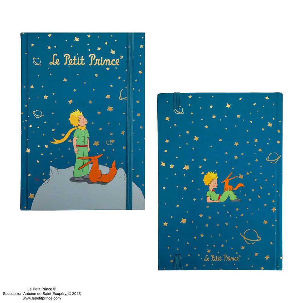 Premium Hardcover Notebook A5 with Pen & Memo Pad THE LITTLE PRINCE