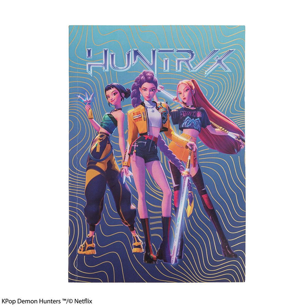 Premium Τετράδιο Α5 με Μαλακό Εξώφυλλο K-POP DEMON HUNTERS HUNTR/X