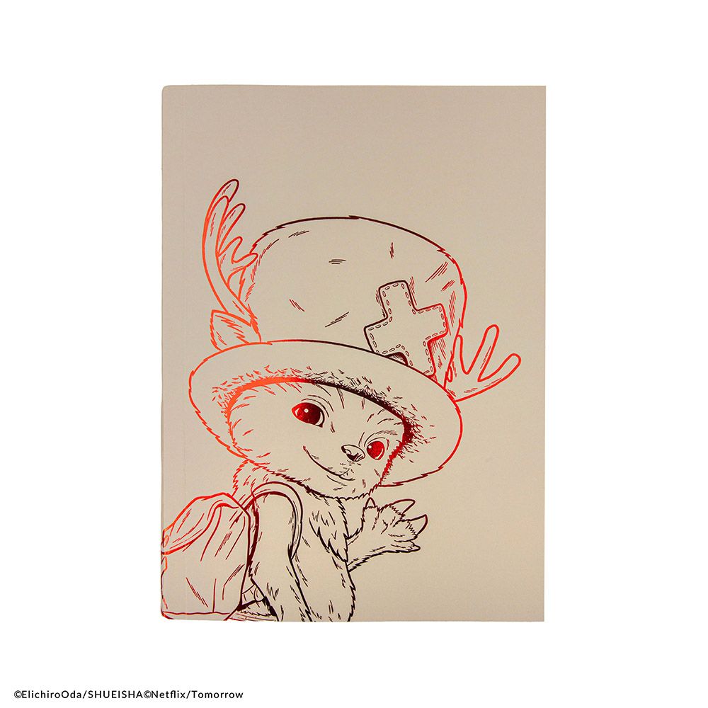Premium Soft cover PU Notebook A5 ONE PIECE Chopper's Sketch