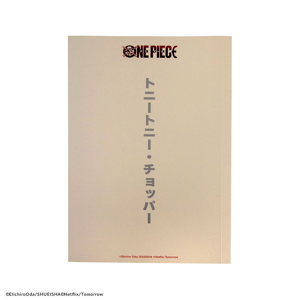 Premium Soft cover PU Notebook A5 ONE PIECE Chopper's Sketch