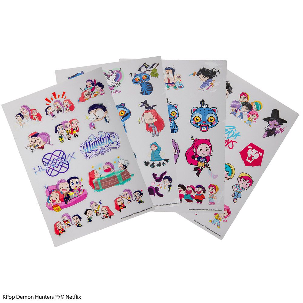 Σετ 2 τεμαχίων Stickers K-POP DEMON HUNTERS