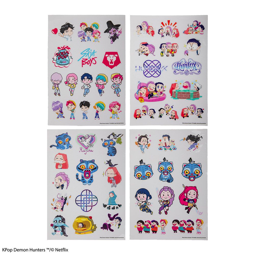 Σετ 2 τεμαχίων Stickers K-POP DEMON HUNTERS
