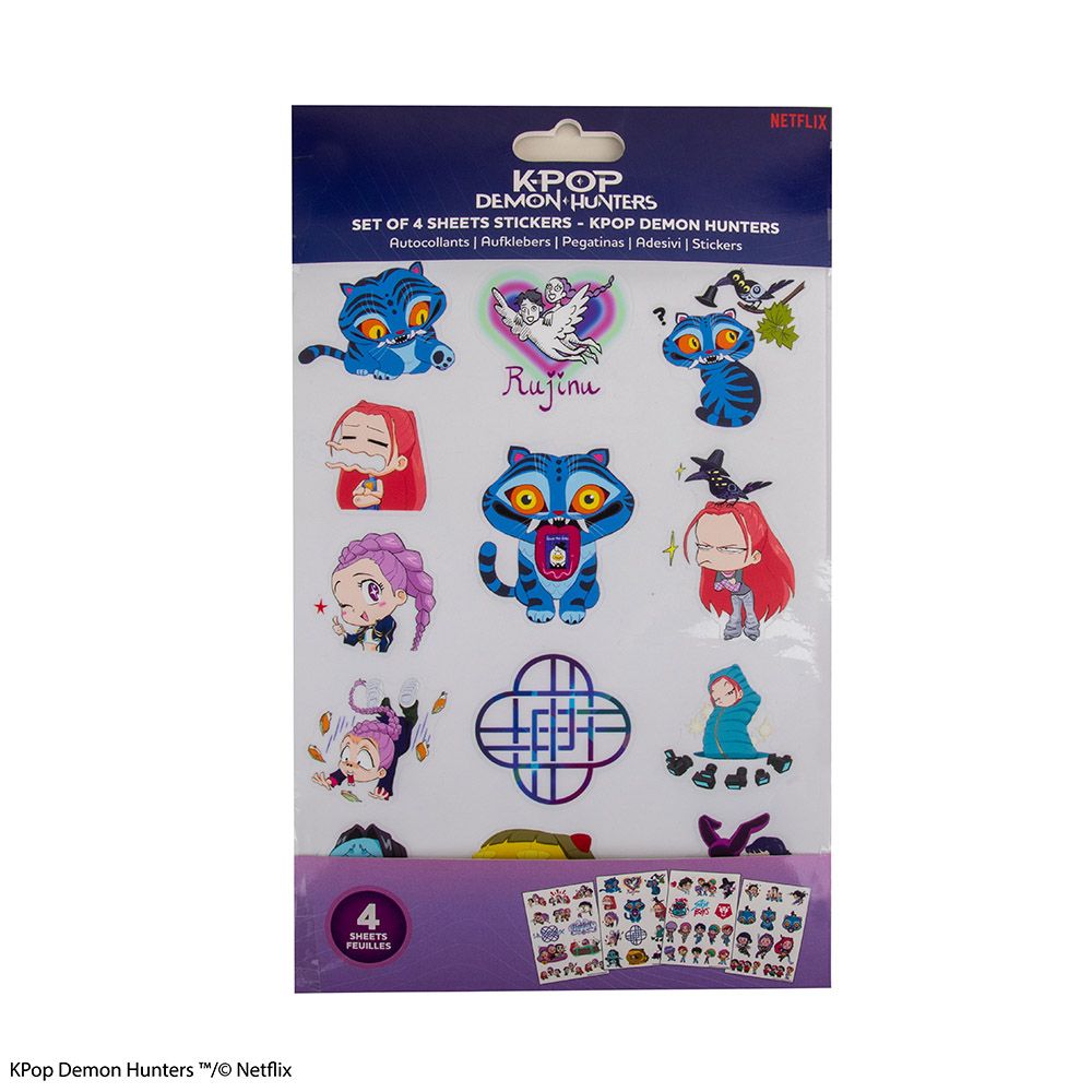 Σετ 2 τεμαχίων Stickers K-POP DEMON HUNTERS