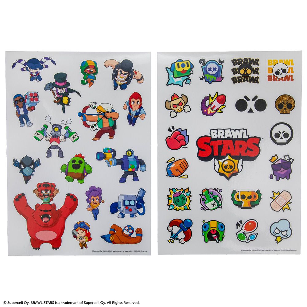 Set Of 2 Stickers BRAWL STARS