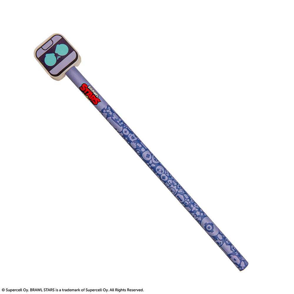 Pencil with Eraser BRAWL STARS 8-bit