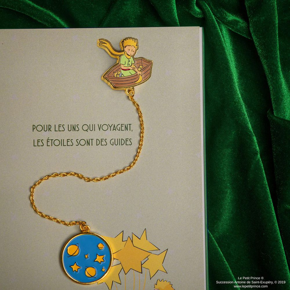 Metal Bookmark THE LITTLE PRINCE Navigating the Sky