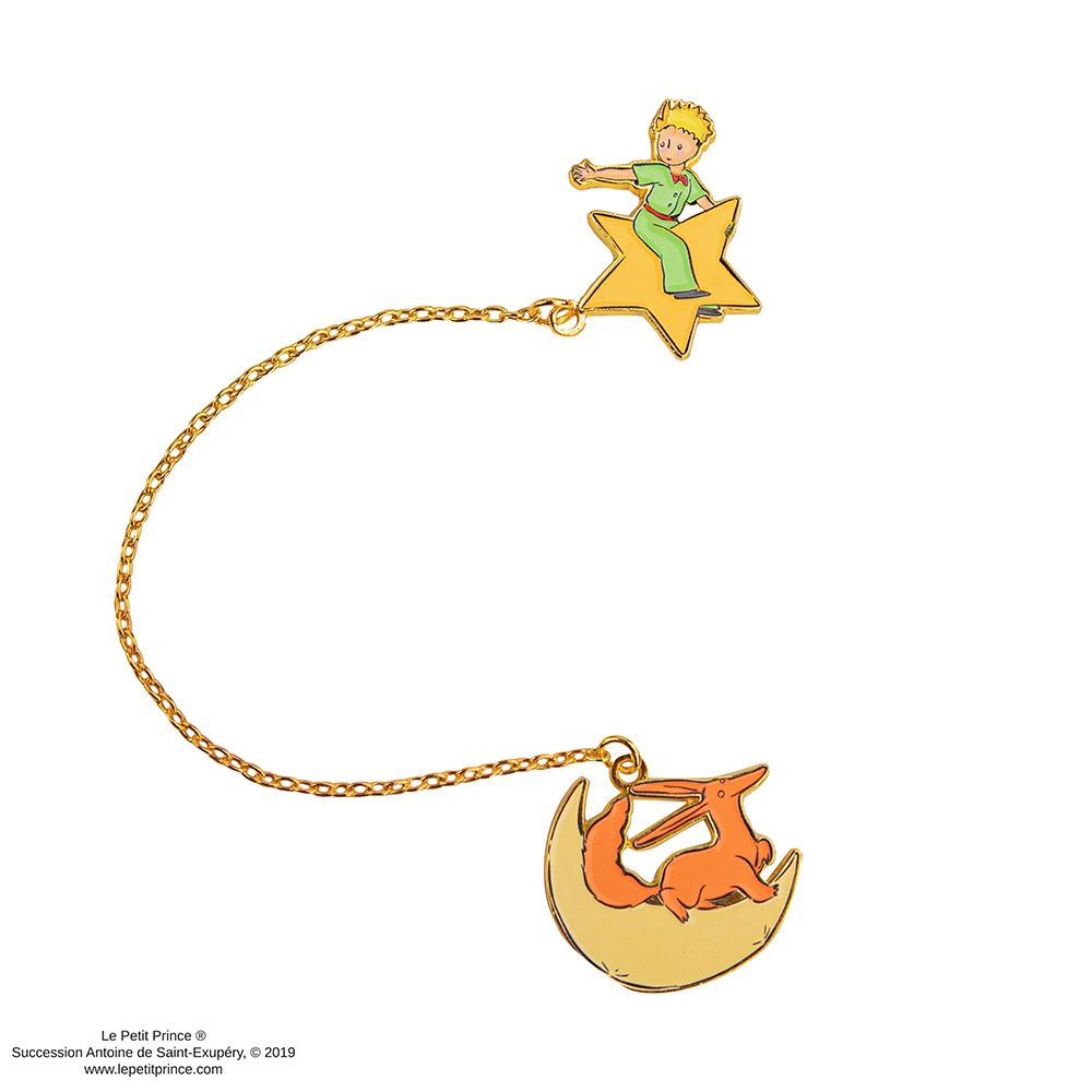 Metal Bookmark THE LITTLE PRINCE The Fox & the Prince