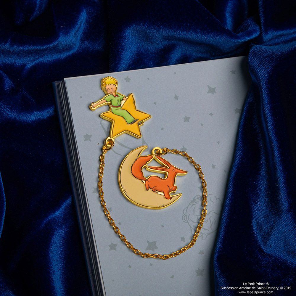 Metal Bookmark THE LITTLE PRINCE The Fox & the Prince