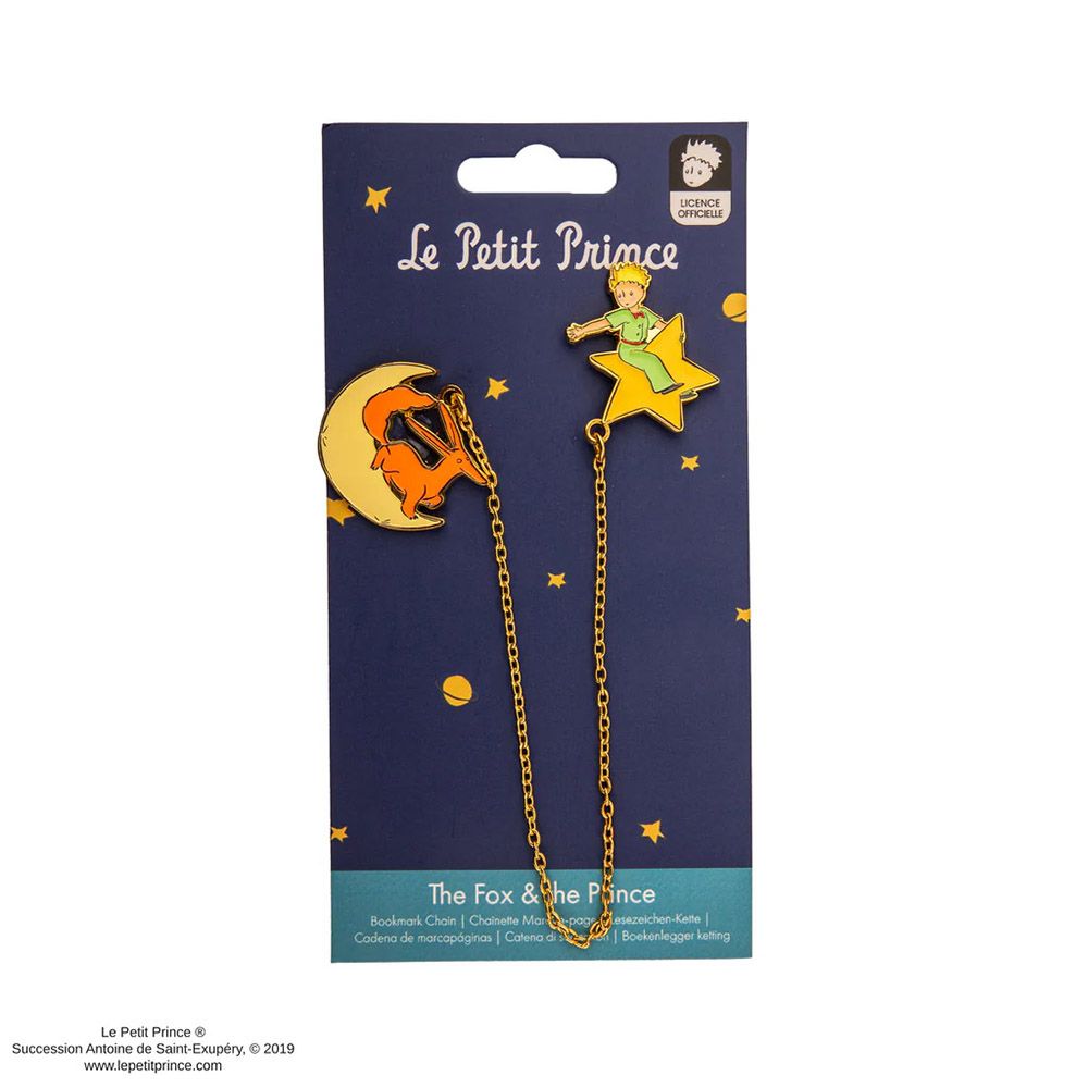 Metal Bookmark THE LITTLE PRINCE The Fox & the Prince