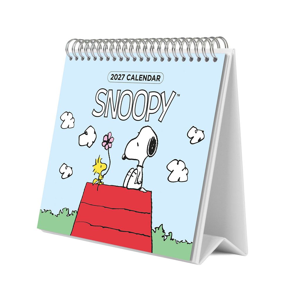 Deluxe Desk Calendar 2027 SNOOPY