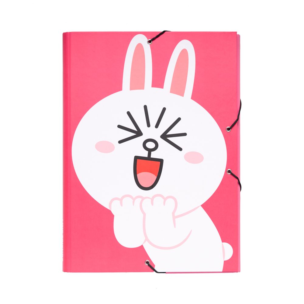 Folder Elastic cord A4 LINE FRIENDS Cony