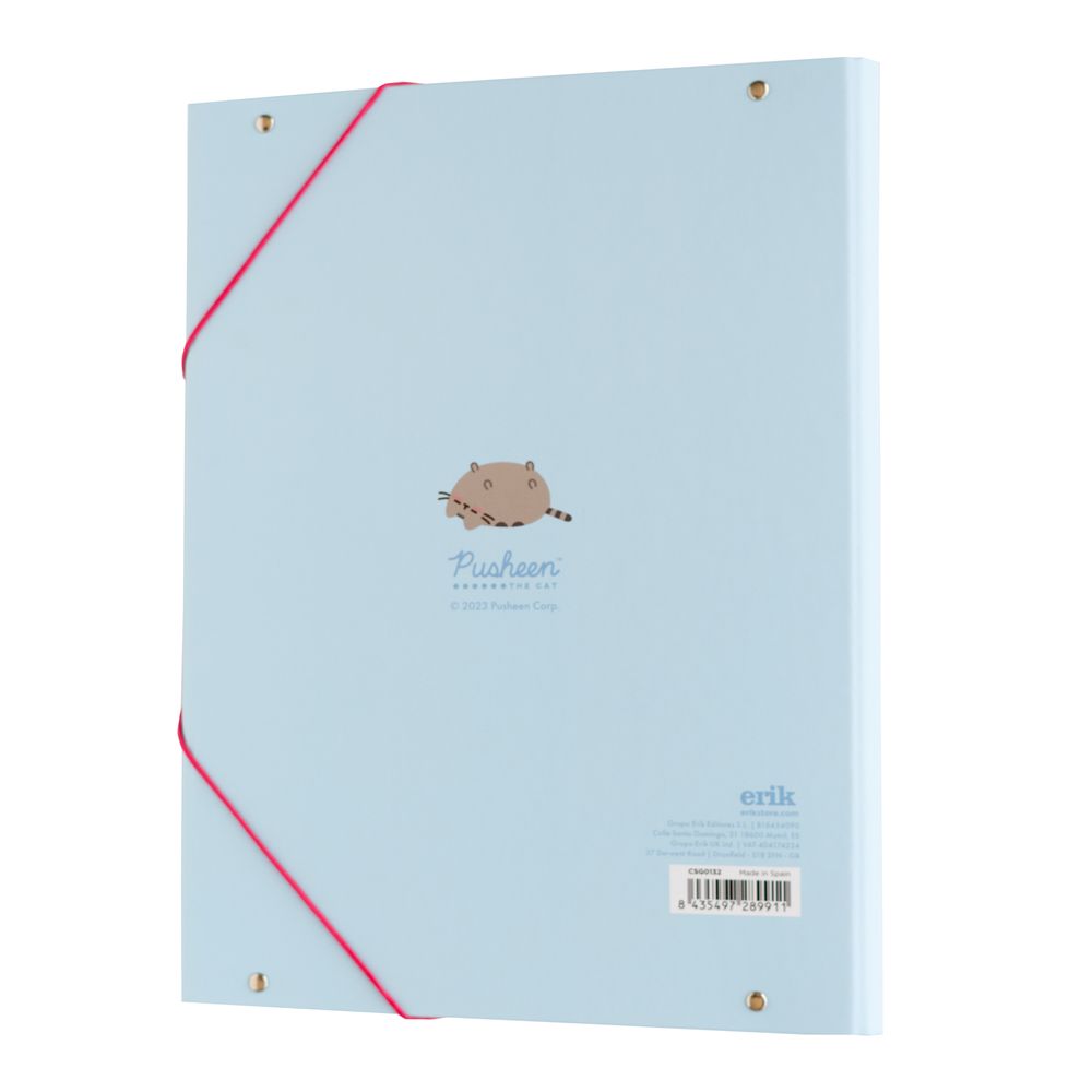 Folder Elastic cord A4 PUSHEEN Purrfect Love Collection