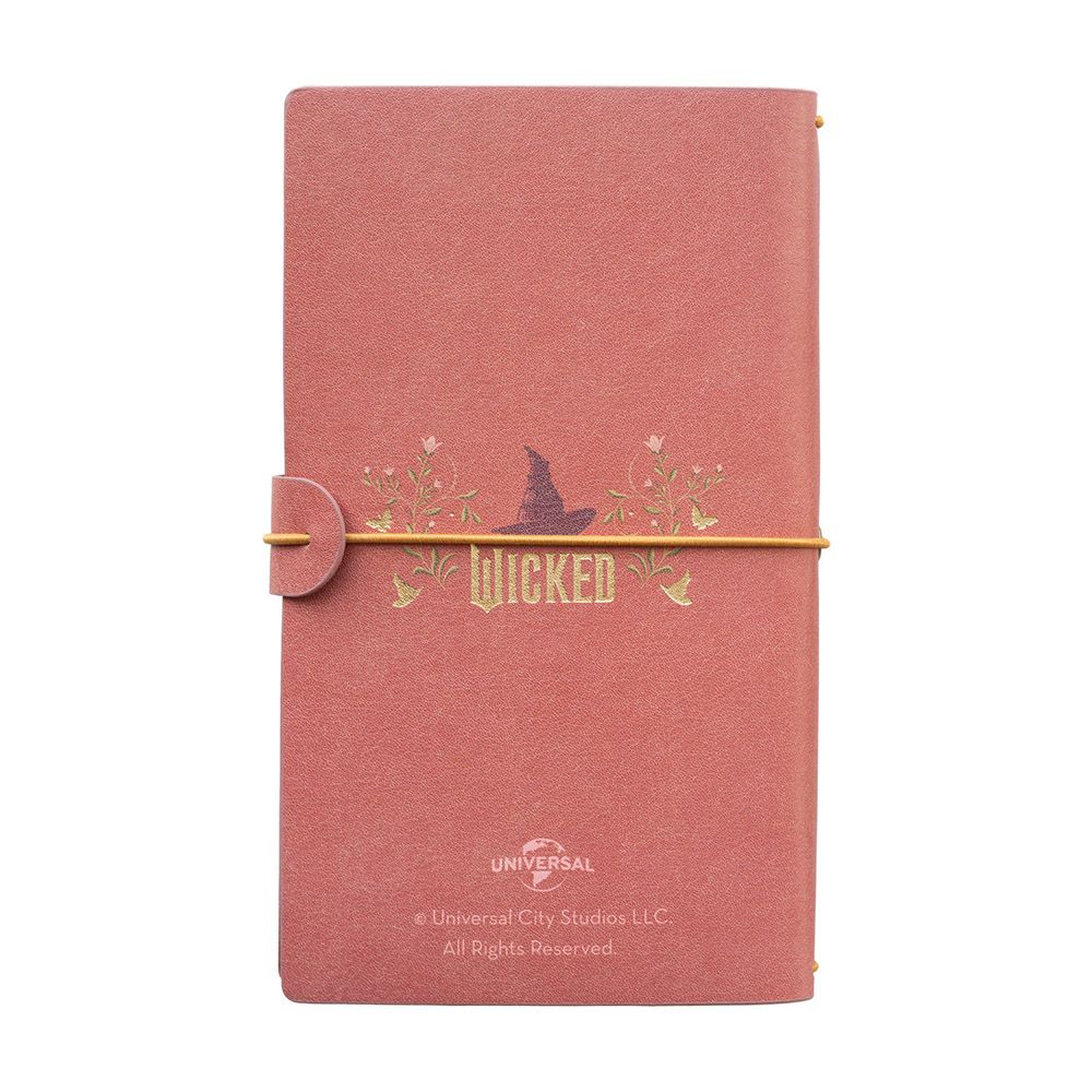 Synthetic Leather Soft Cover Travel Notebook 12X20 DISNEY WICKED PART 2 GLINDA