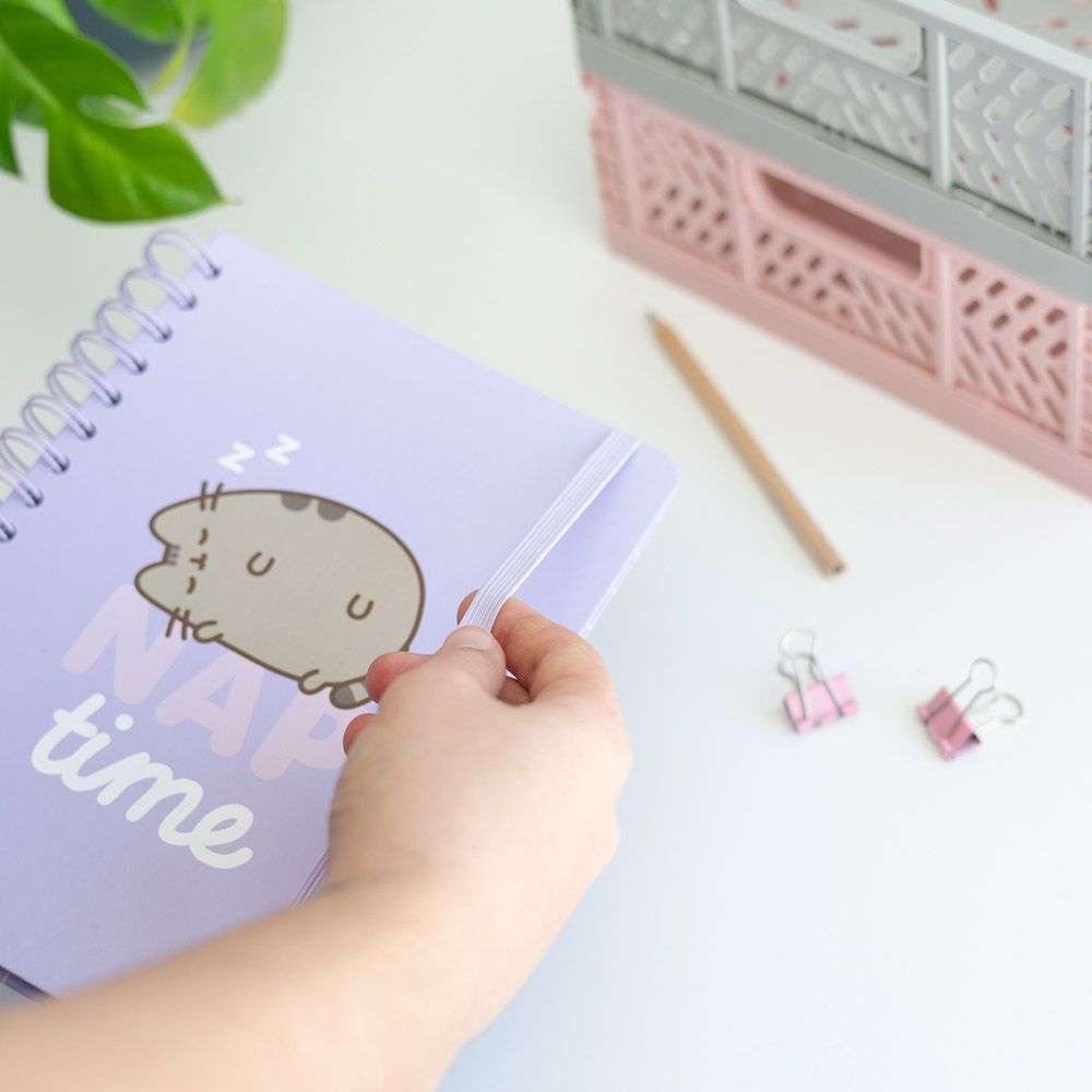 Τετράδιο Σπιράλ με Λάστιχο A5/15X21 PUSHEEN Moments Collection