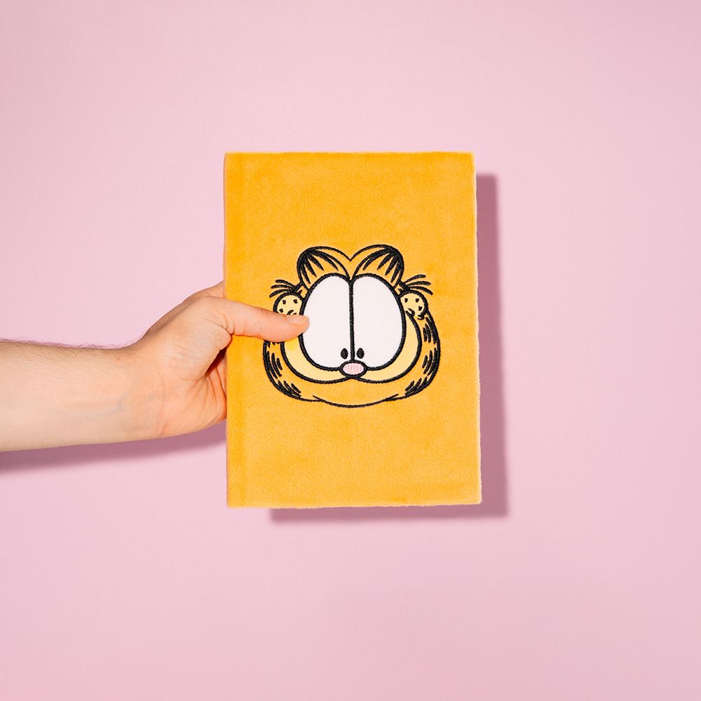 Notebook Plush Cover A5/15X21 96 sheets GARFIELD
