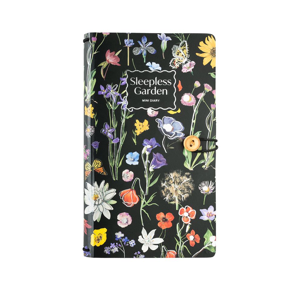 Triple Soft Cover Travel Notebook 13X22 SLEEPLESS GARDEN