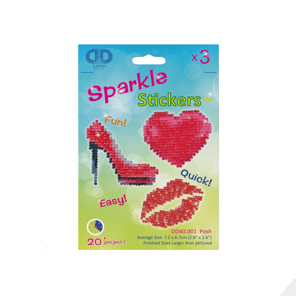 Diamond Dotz Sparkle Stickers Elegant