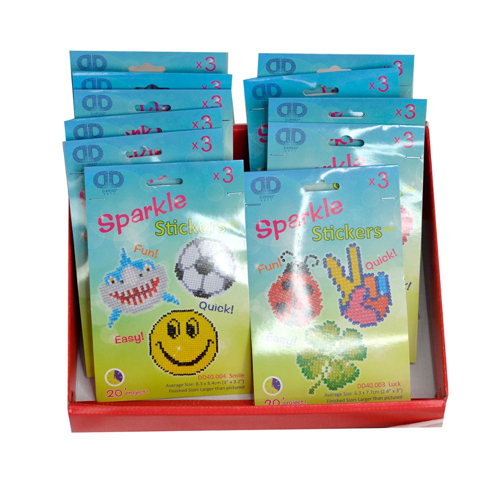 Diamond Dotz Sparkle Stickers Fur