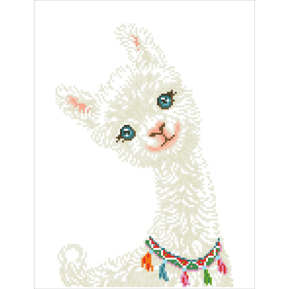Diamond Dotz Lulu Llama 32X42