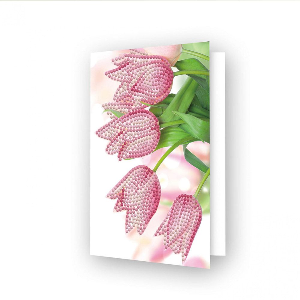 Diamond Dotz Greeting Card Flowers