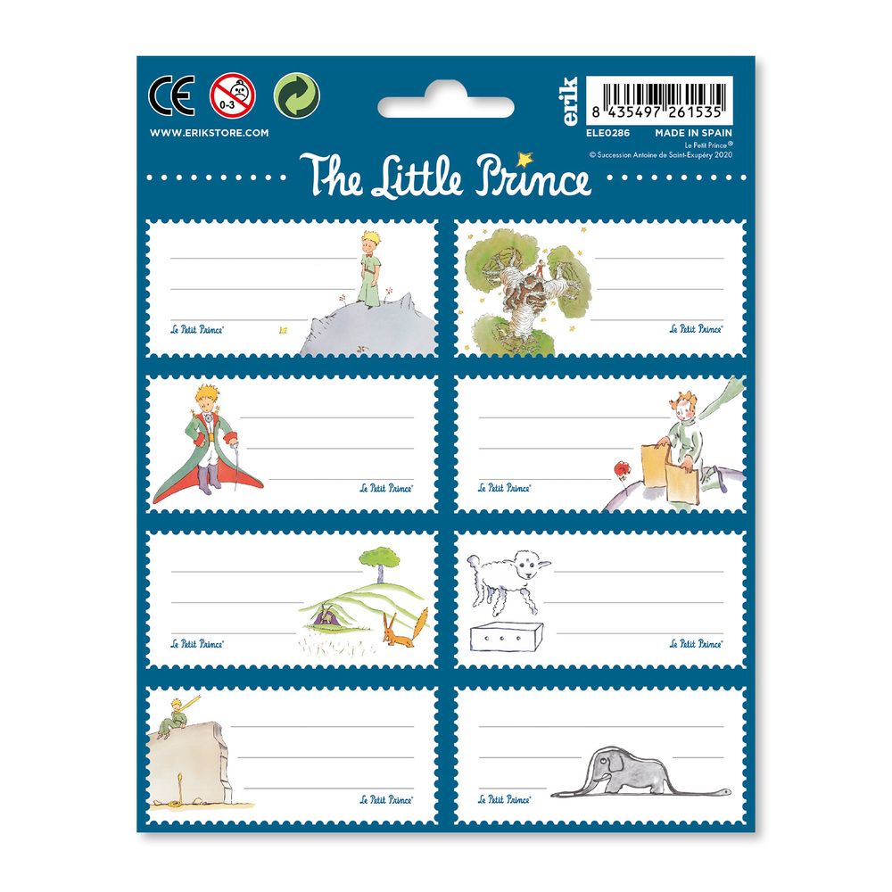 Sticky Labels 8x2 THE LITTLE PRINCE
