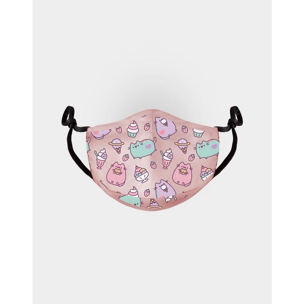Reusable Mask 100% cotton Adjustable PUSHEEN Foodie Collection