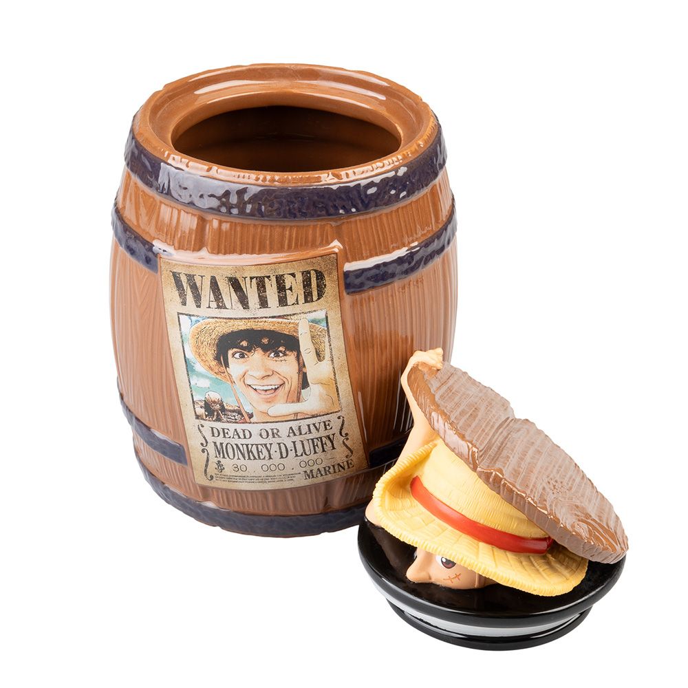 Biscuit Barrel 24cm ONE PIECE NETFLIX Wanted