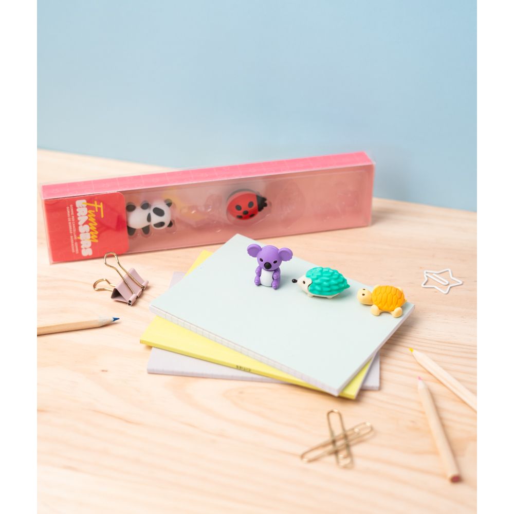 Set 5 ERASERS Animals #4