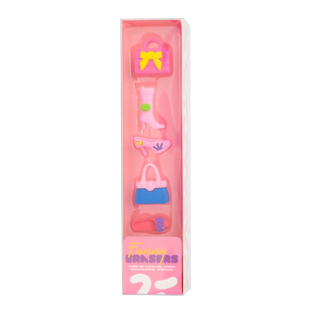 Set 5 ERASERS Fashion
