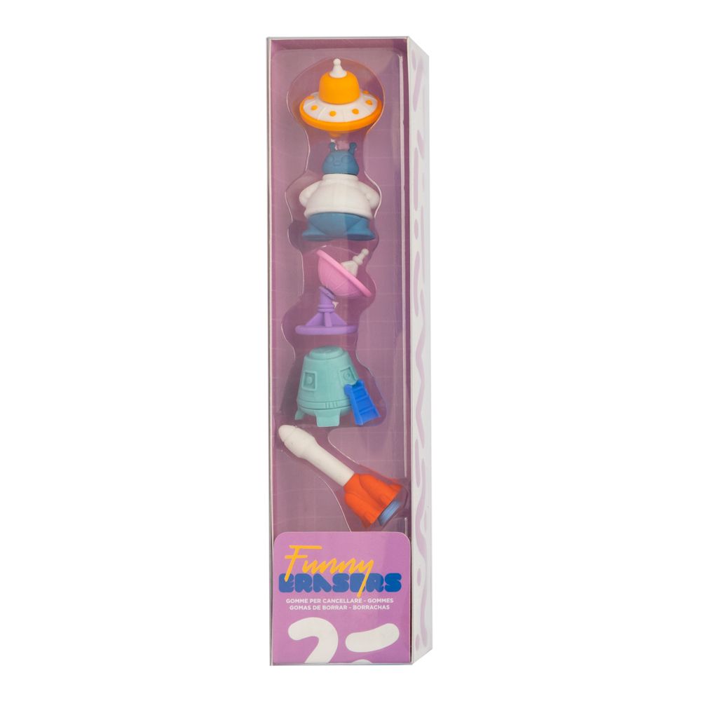 Set 5 ERASERS Space #2