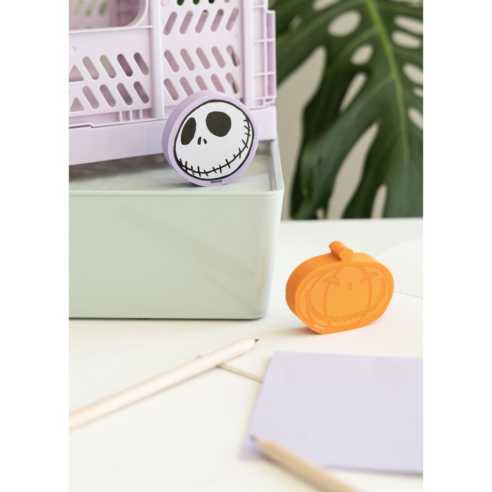 Set of 2 Jumbo Erasers DISNEY The Nightmare Before Christmas