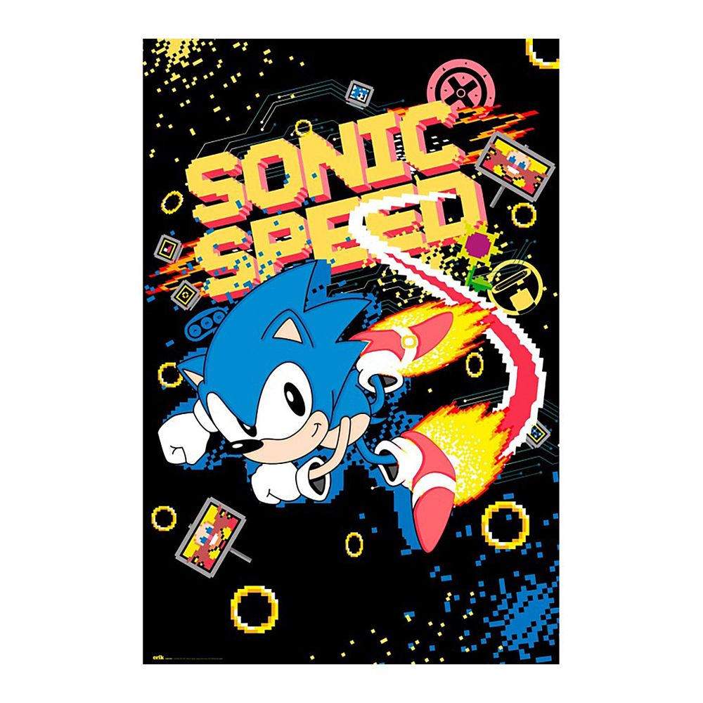 Poster 61Χ91.5cm SONIC THE HEDGHOG Speed
