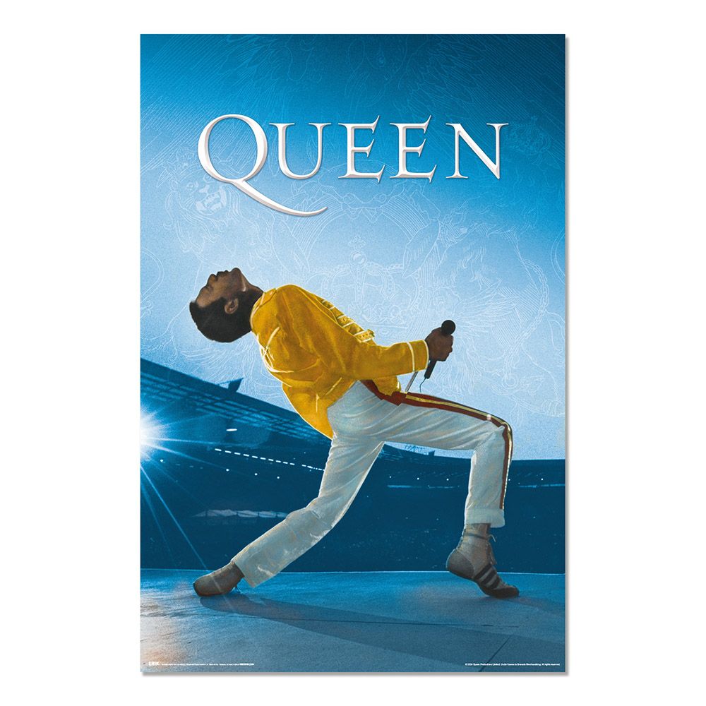 Poster 61Χ91.5cm QUEEN Freddie Mercury