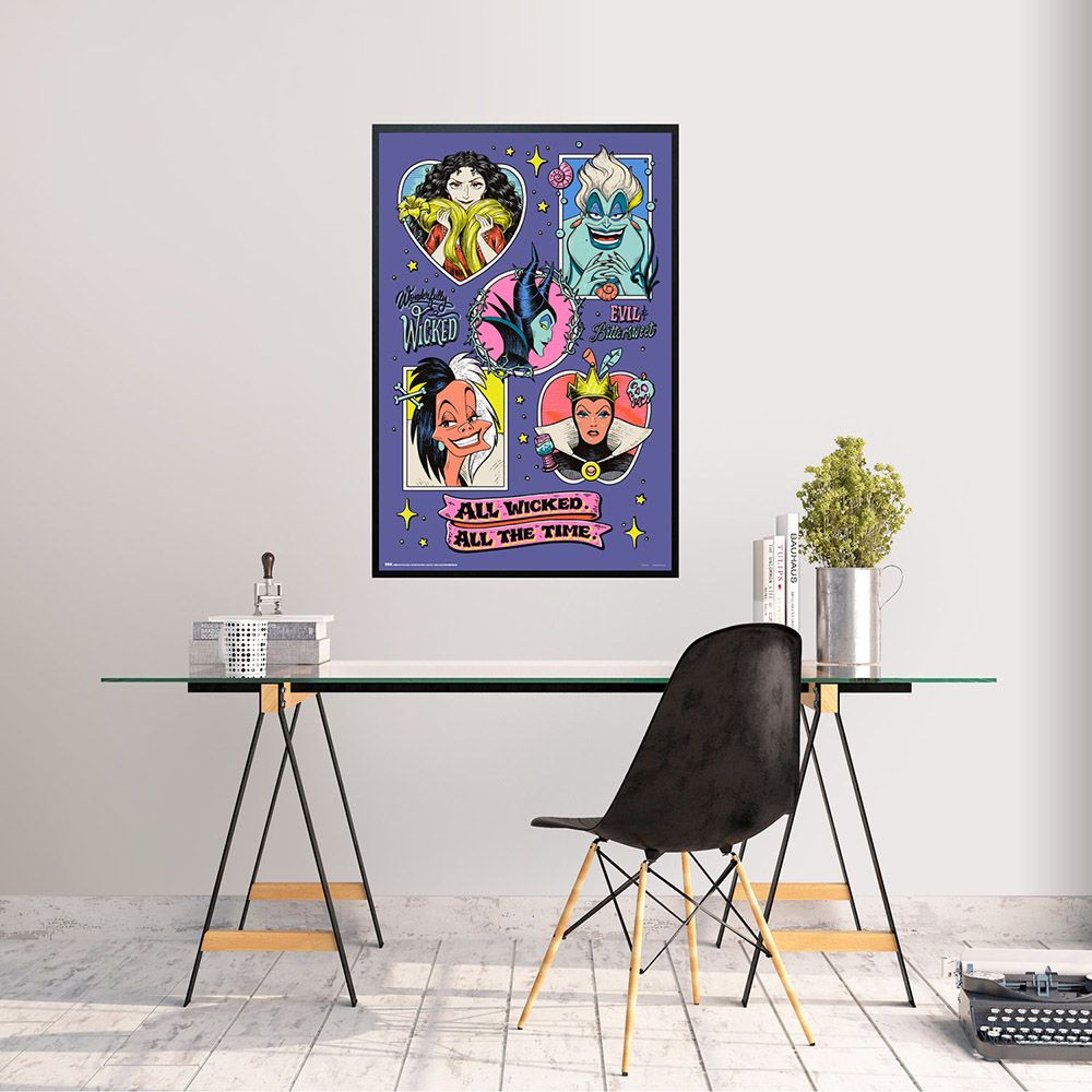 Poster 61Χ91.5cm DISNEY Villains