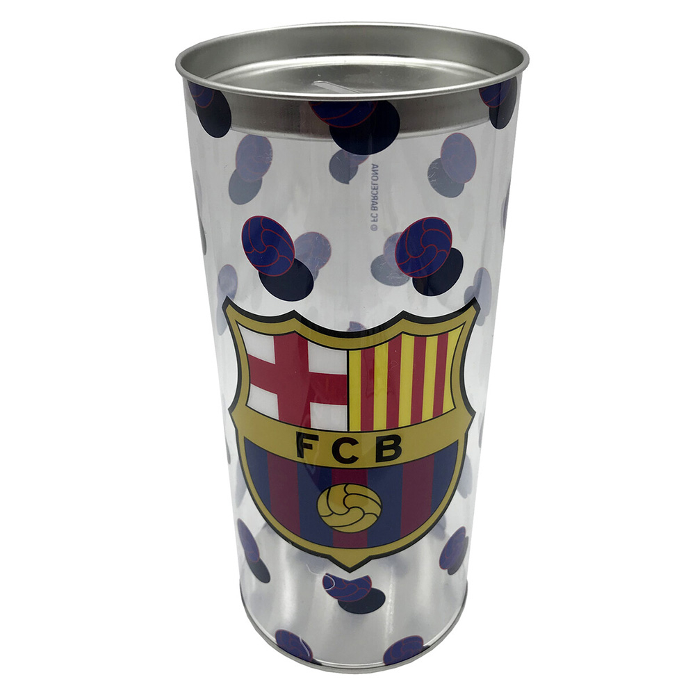 Art Set in Coin Bank Box FC BARCELONA