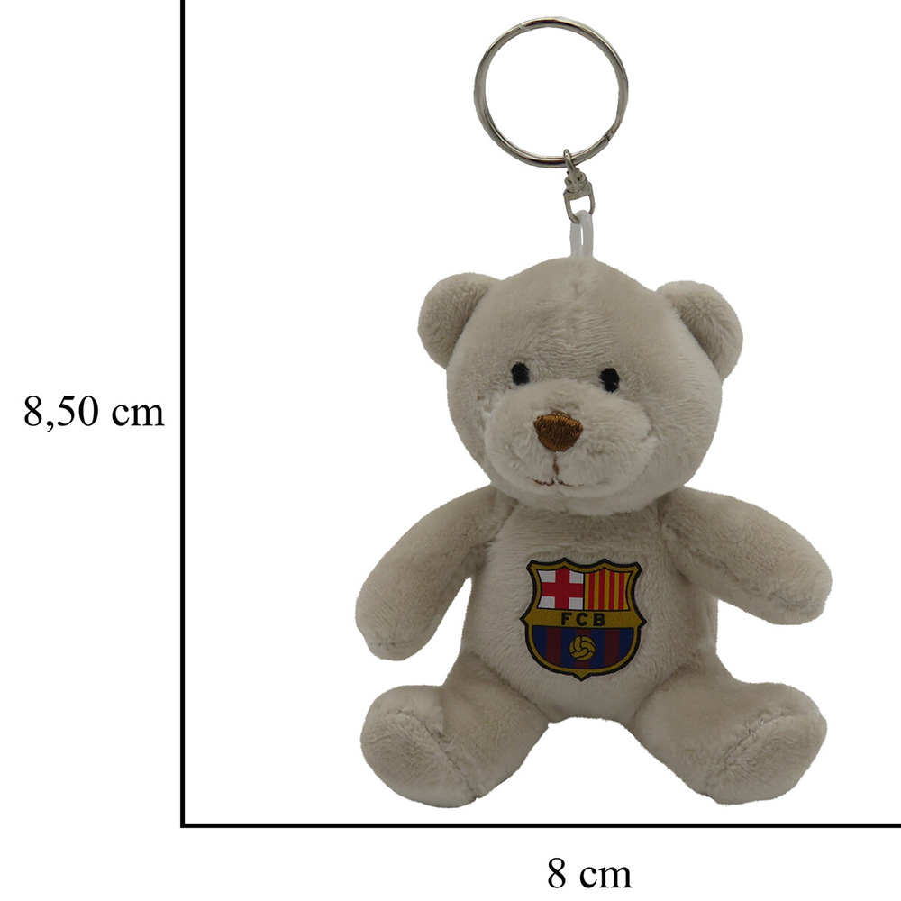 Teddy Bear Plush Keychain FC BARCELONA
