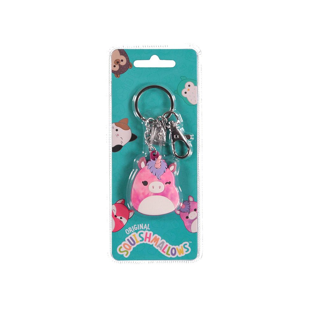 Rubber Keychain SQUISHMALLOWS Lola the Unicorn