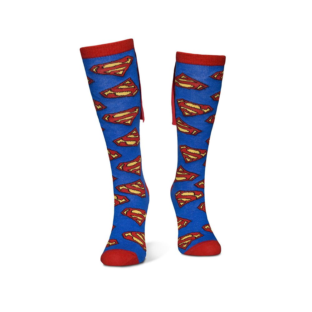 Knee High Κάλτσες με Μπέρτα 1τμχ 39/42 WARNER Superman