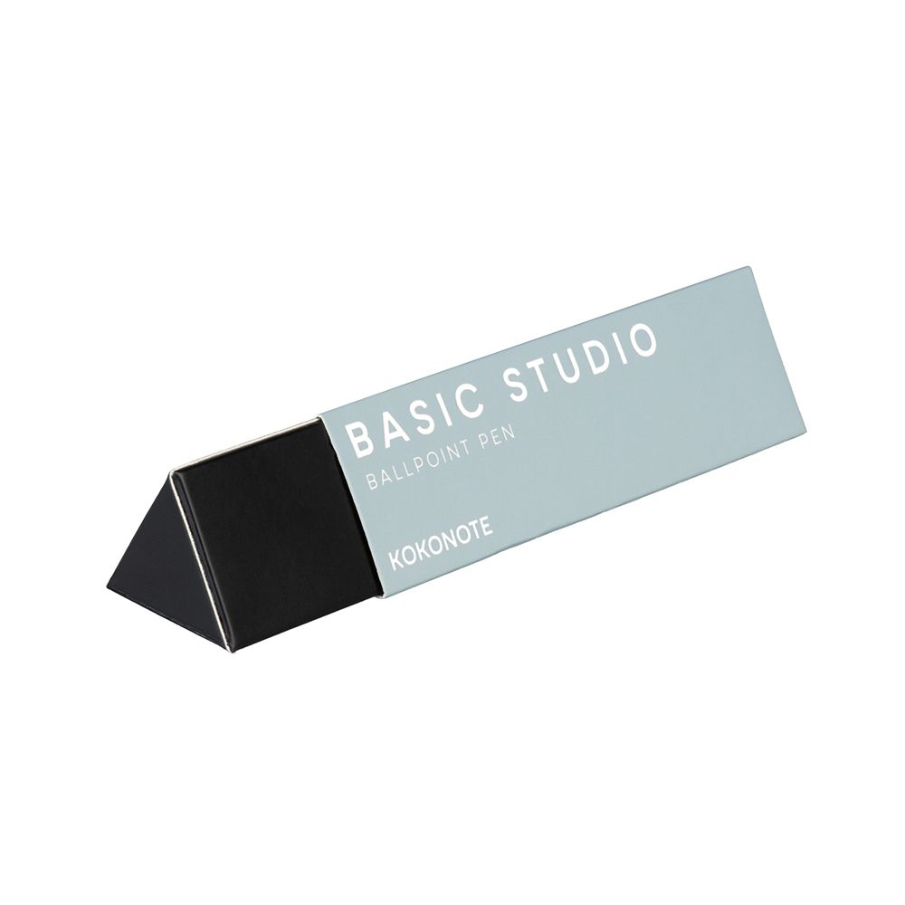 Στυλό 0,70mm KOKONOTE BASIC STUDIO Cloudy Sky Γαλάζιο με Επίχρυσες Λεπτομέρειες
