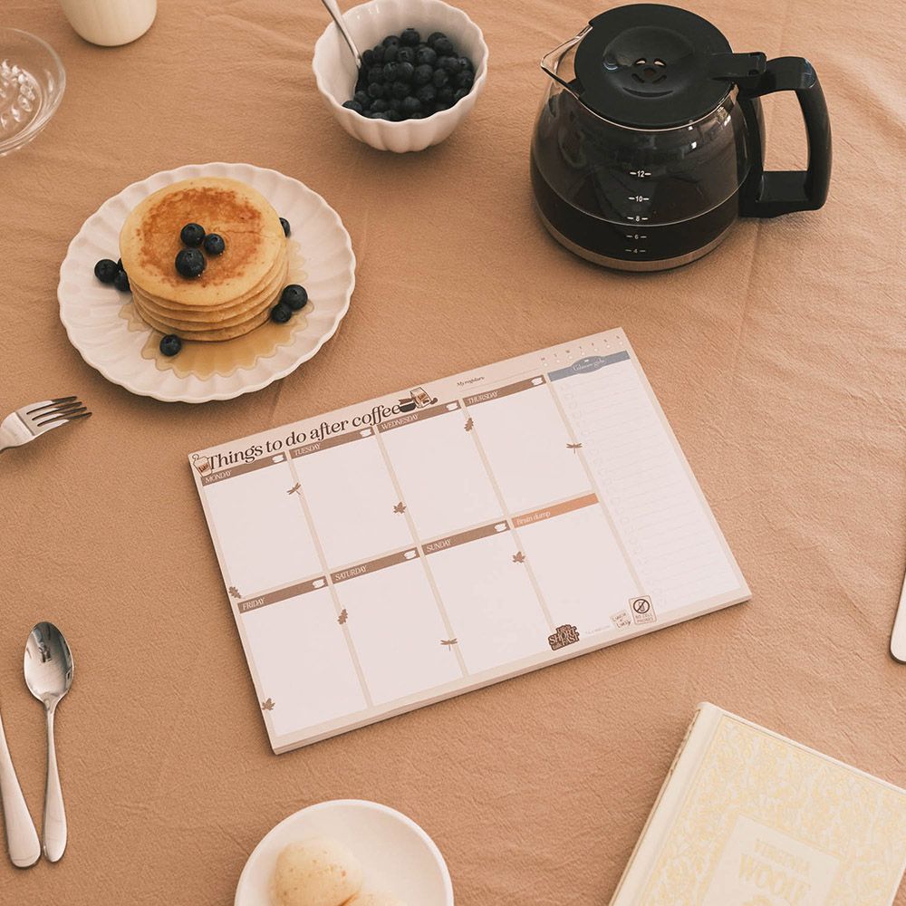 Weekly Planner Notepad with 54s A4/21Χ29cm KOKONOTE GILMORE GIRLS