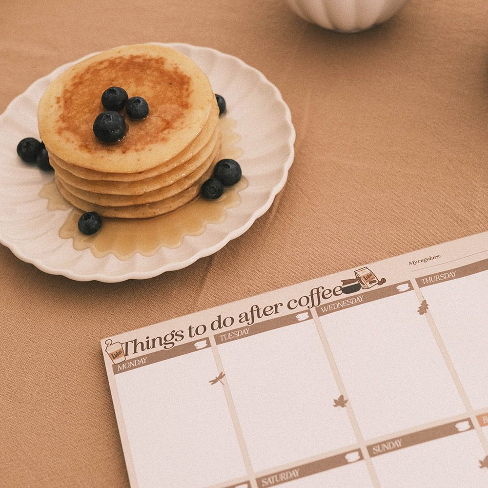 Weekly Planner Notepad with 54s A4/21Χ29cm KOKONOTE GILMORE GIRLS