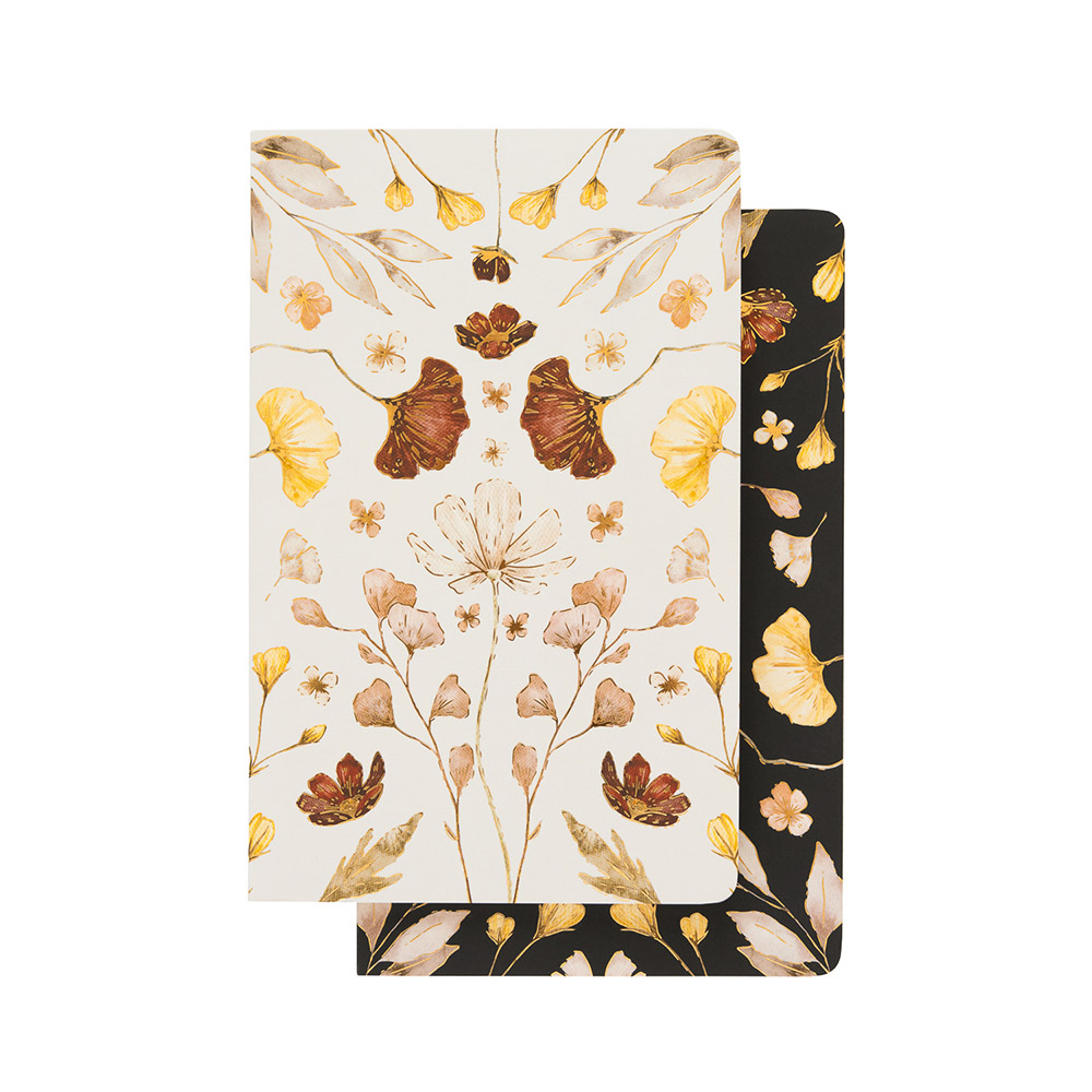 Pack of 2 Notebooks Α5 KOKONOTE Jour Florale