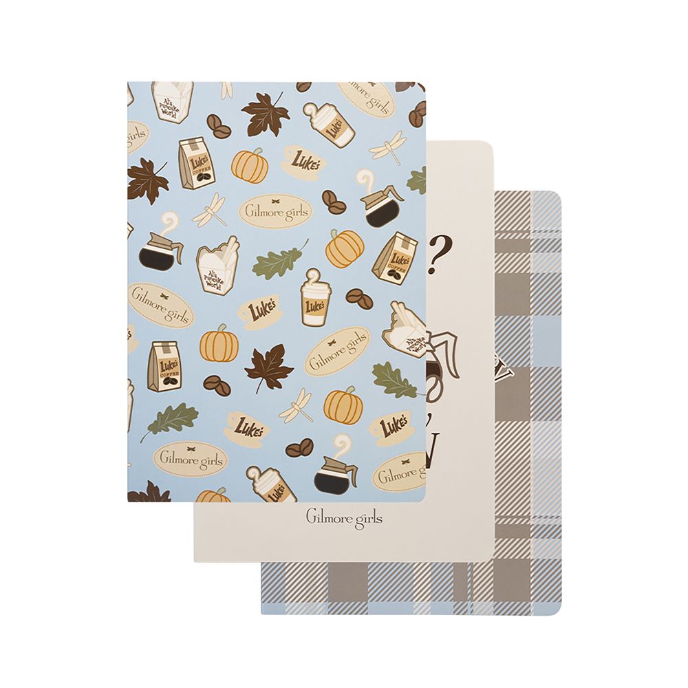 Pack of 3 Notebooks Α5 KOKONOTE GILMORE GIRLS