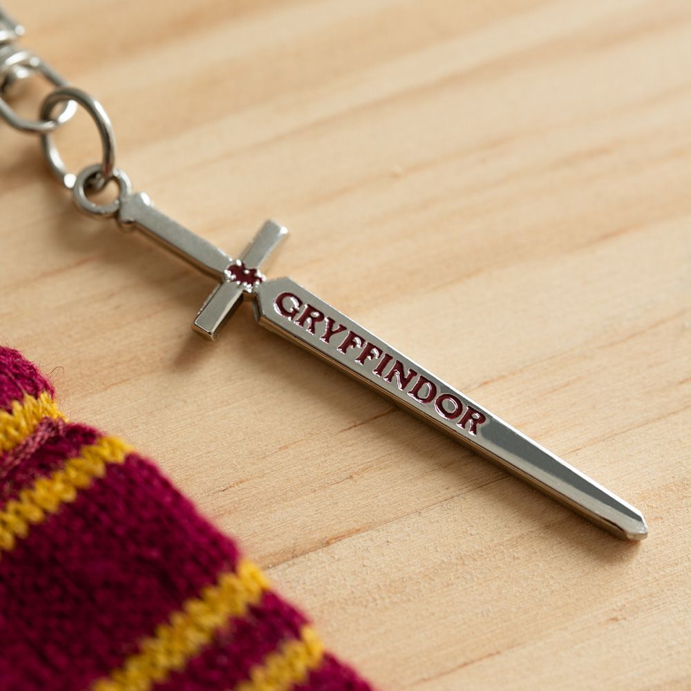 Μπρελόκ 12εκ με Κασκόλ HARRY POTTER Gryffindor