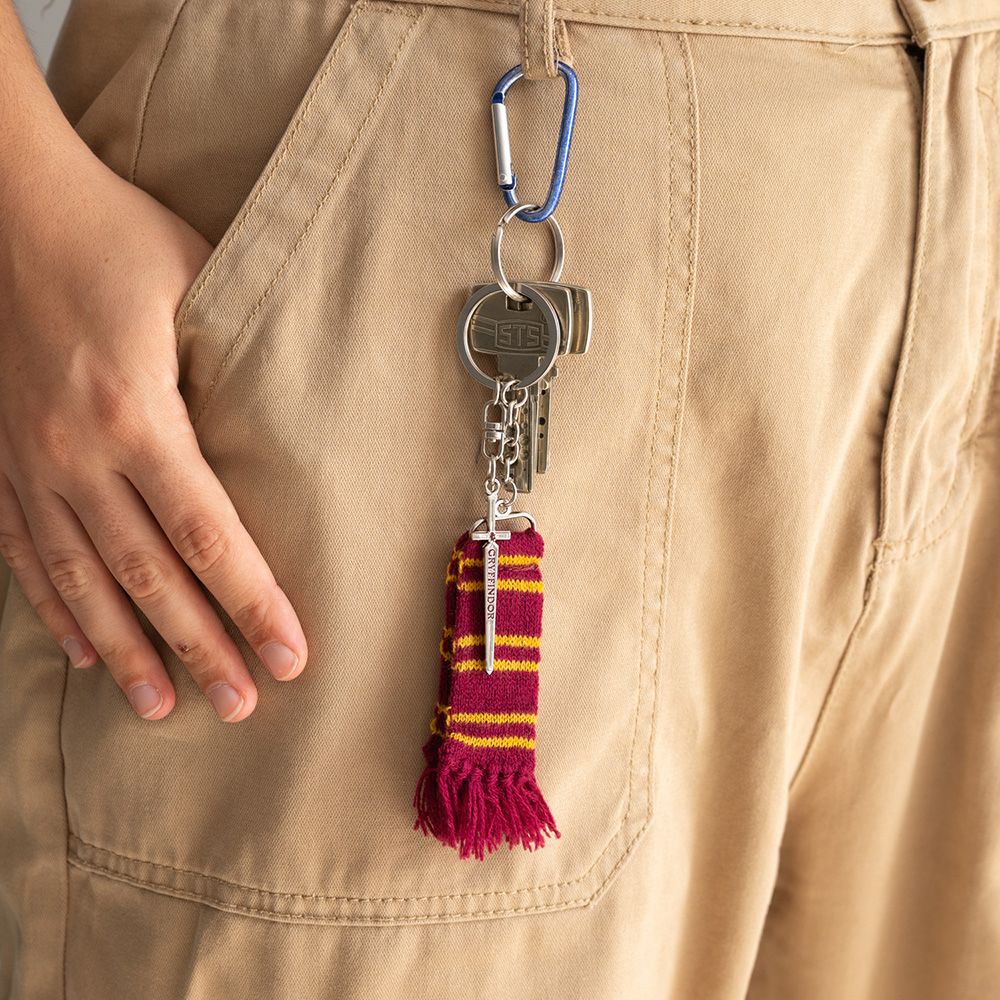 Μπρελόκ 12εκ με Κασκόλ HARRY POTTER Gryffindor