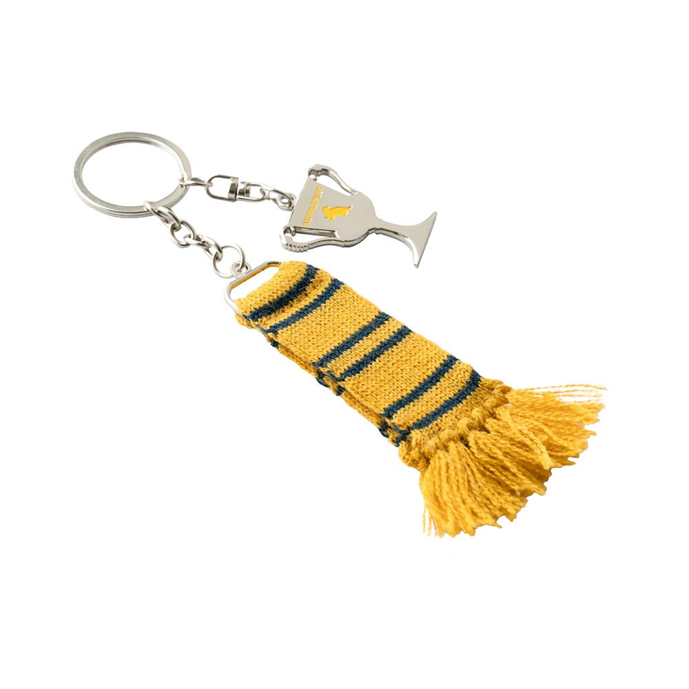 Μπρελόκ 12εκ με Κασκόλ HARRY POTTER Hufflepuff