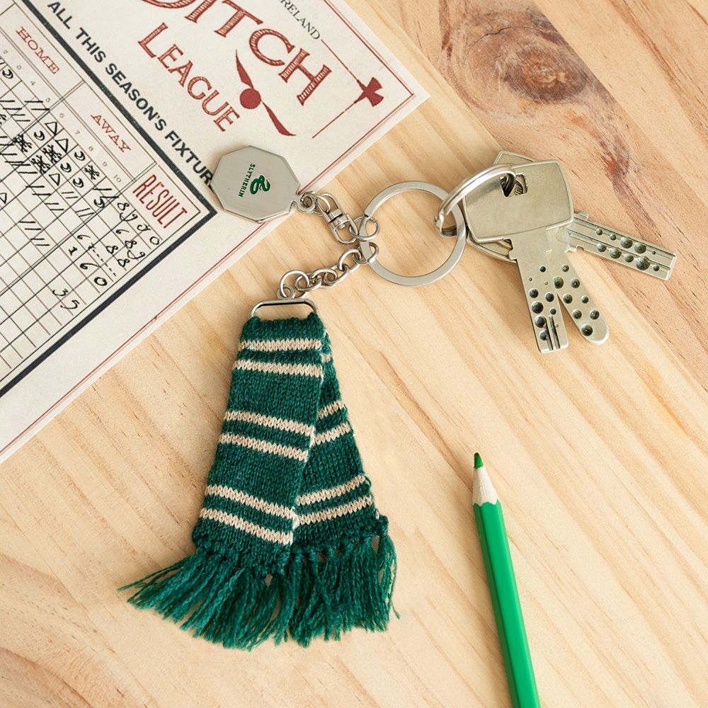 Μπρελόκ 12εκ με Κασκόλ HARRY POTTER Slytherin