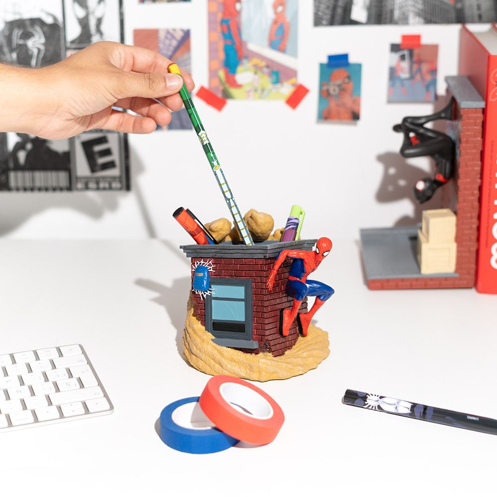Pencil Case 13cm with Stationery Set MARVEL SPIDERMAN