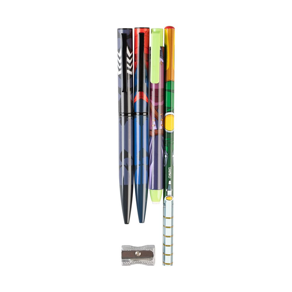 Pencil Case 13cm with Stationery Set MARVEL SPIDERMAN